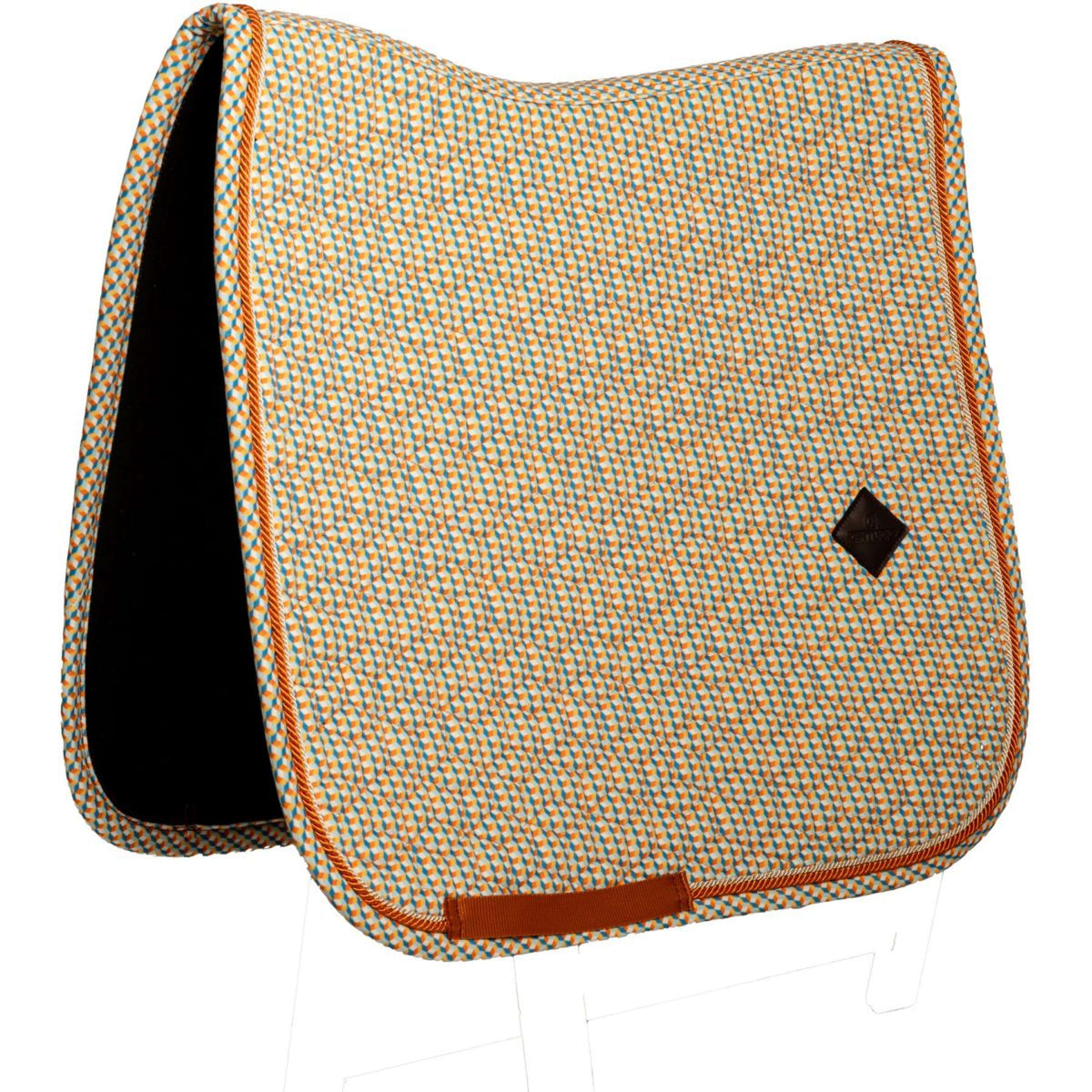 Kentucky Tapis de Selle Velvet Cubes Dressage Multicolor