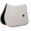 Kentucky Tapis de Selle Velvet Pied de Poule de Saut Gris/Blanc