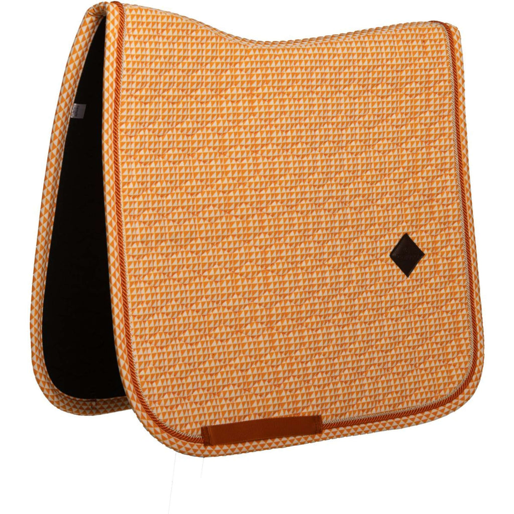 Kentucky Tapis de Selle Velvet Flags Dressage Orange