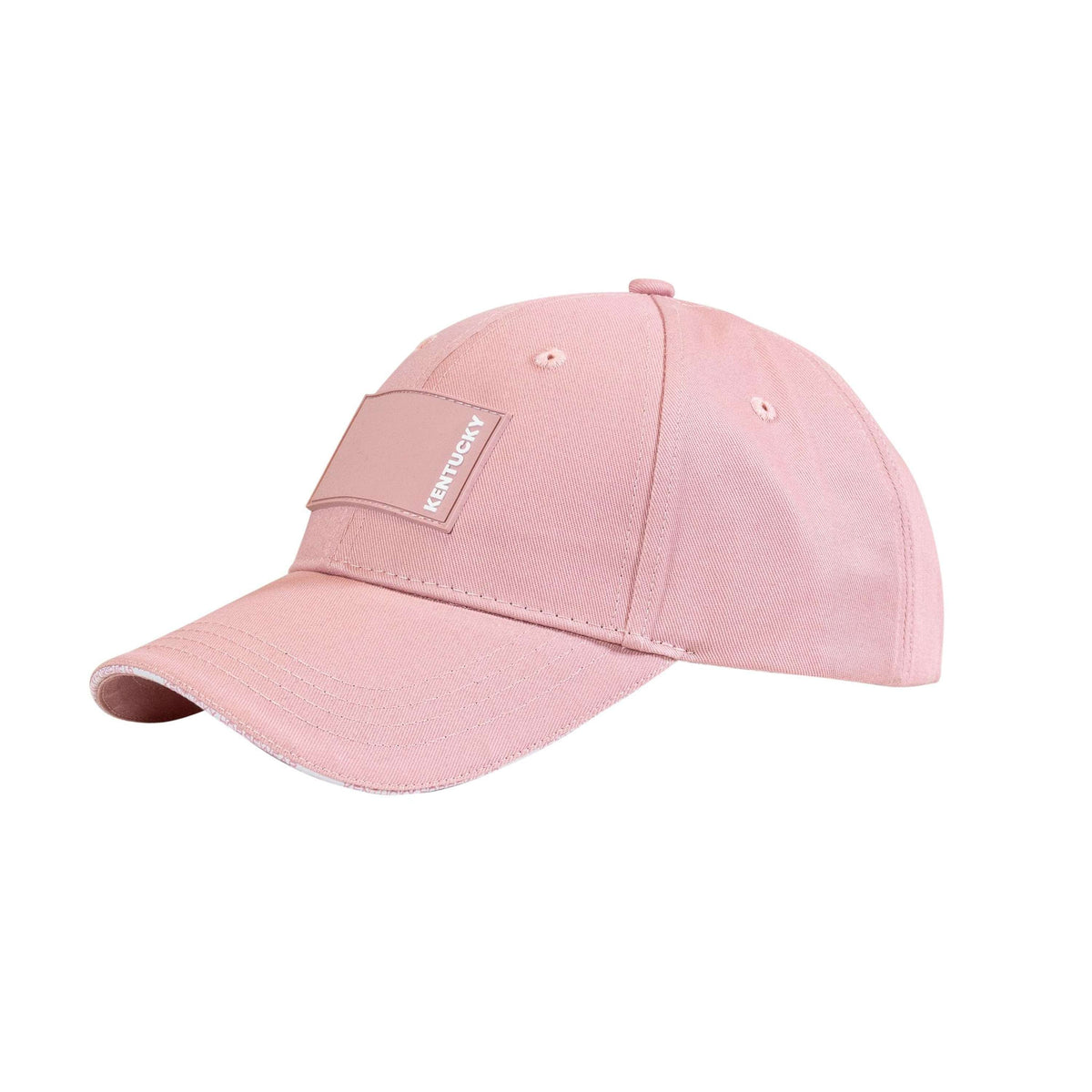 Kentucky Casquette Rubber Logo Rose Vieux