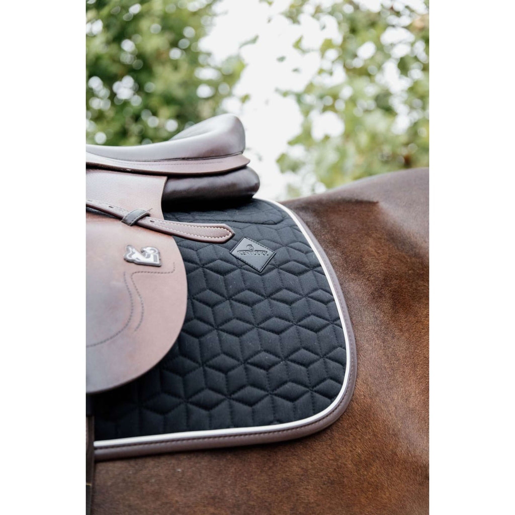 Kentucky Tapis de Selle Skin Friendly de Saut Noir