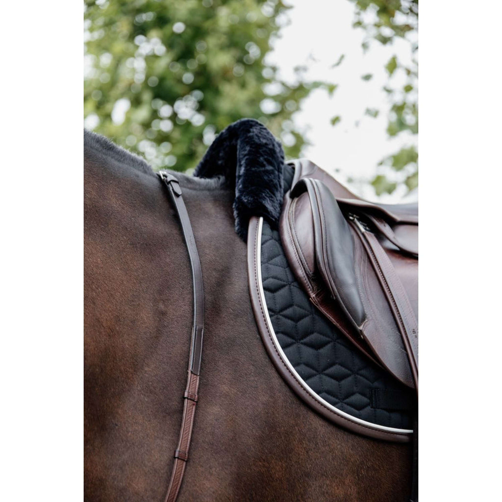 Kentucky Tapis de Selle Skin Friendly de Saut Noir