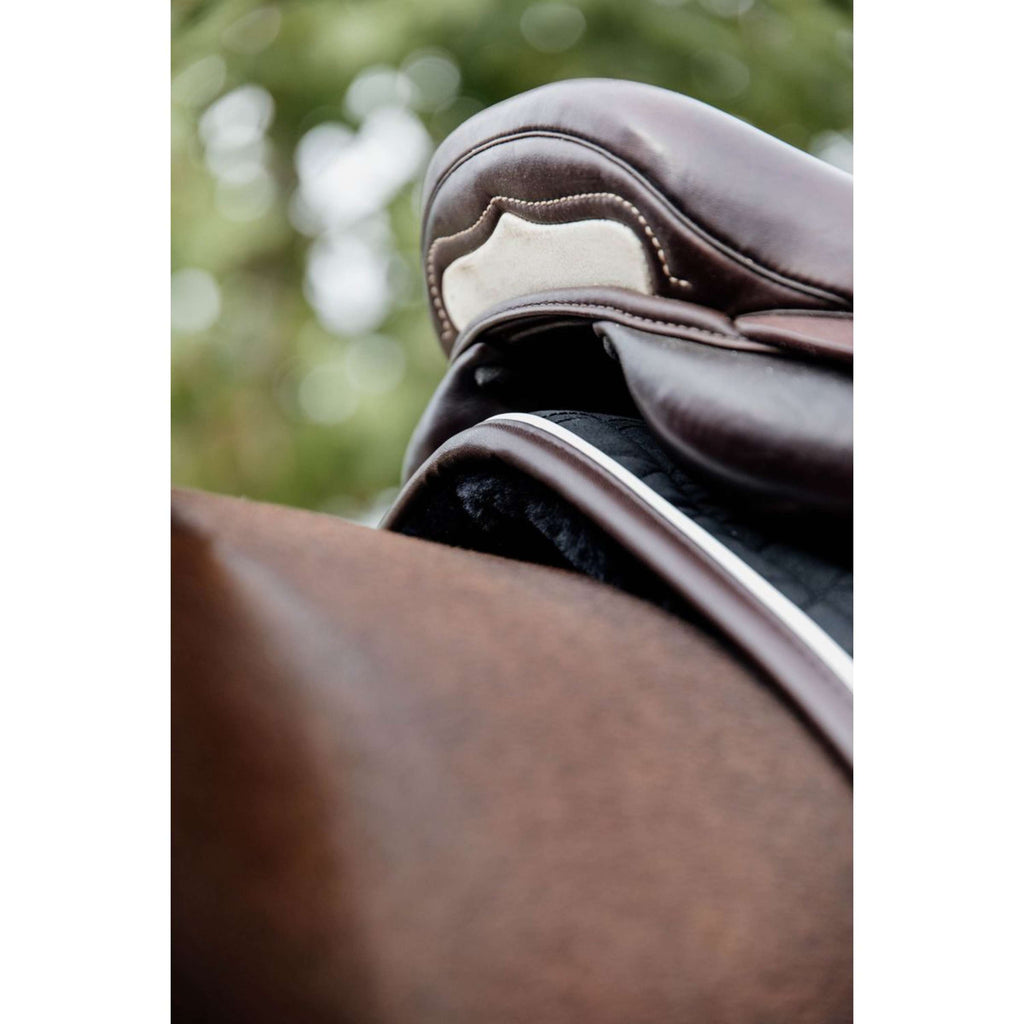 Kentucky Tapis de Selle Skin Friendly de Saut Noir