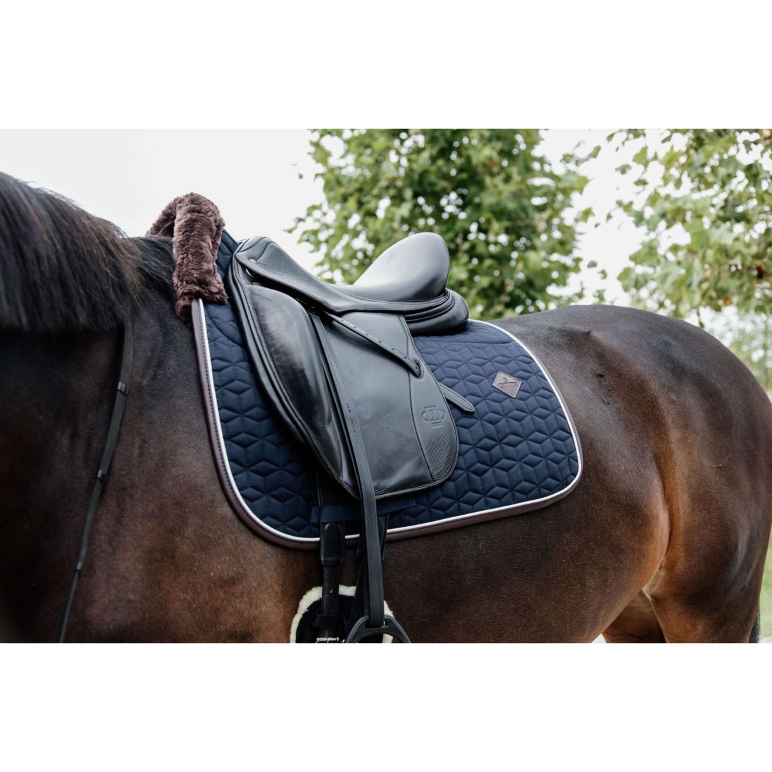 Kentucky Tapis de Selle Skin Friendly Dressur Marin