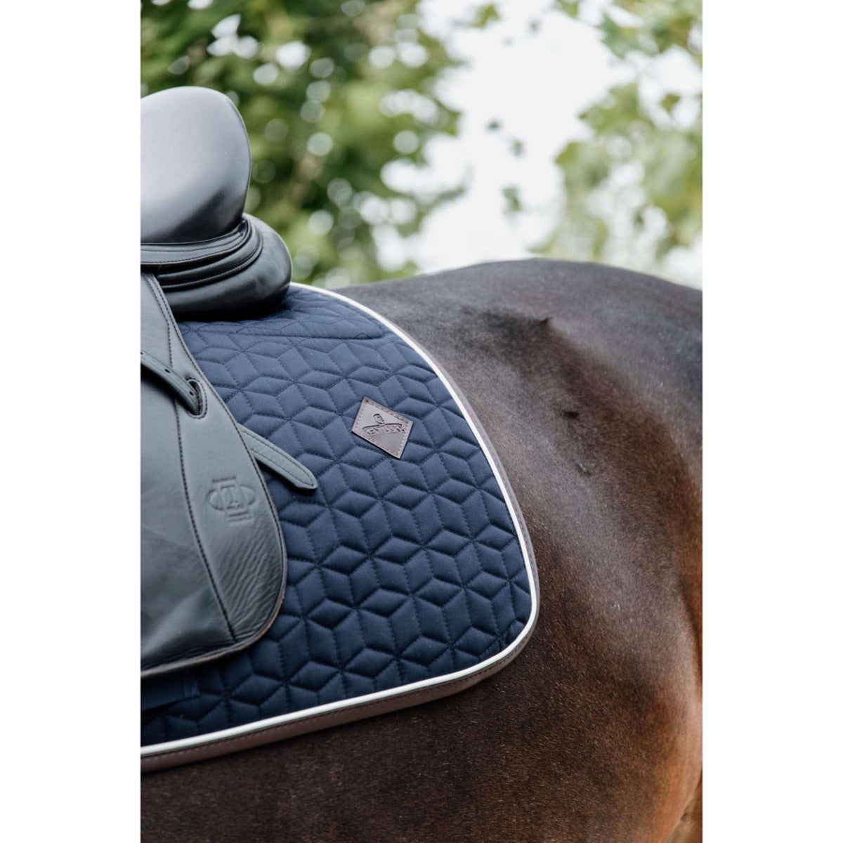 Kentucky Tapis de Selle Skin Friendly Dressur Marin