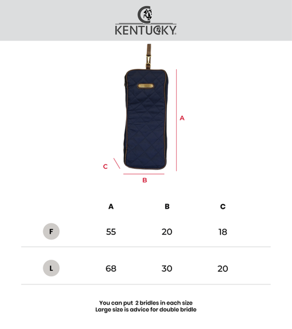 Kentucky Sac pour Bridon Gris