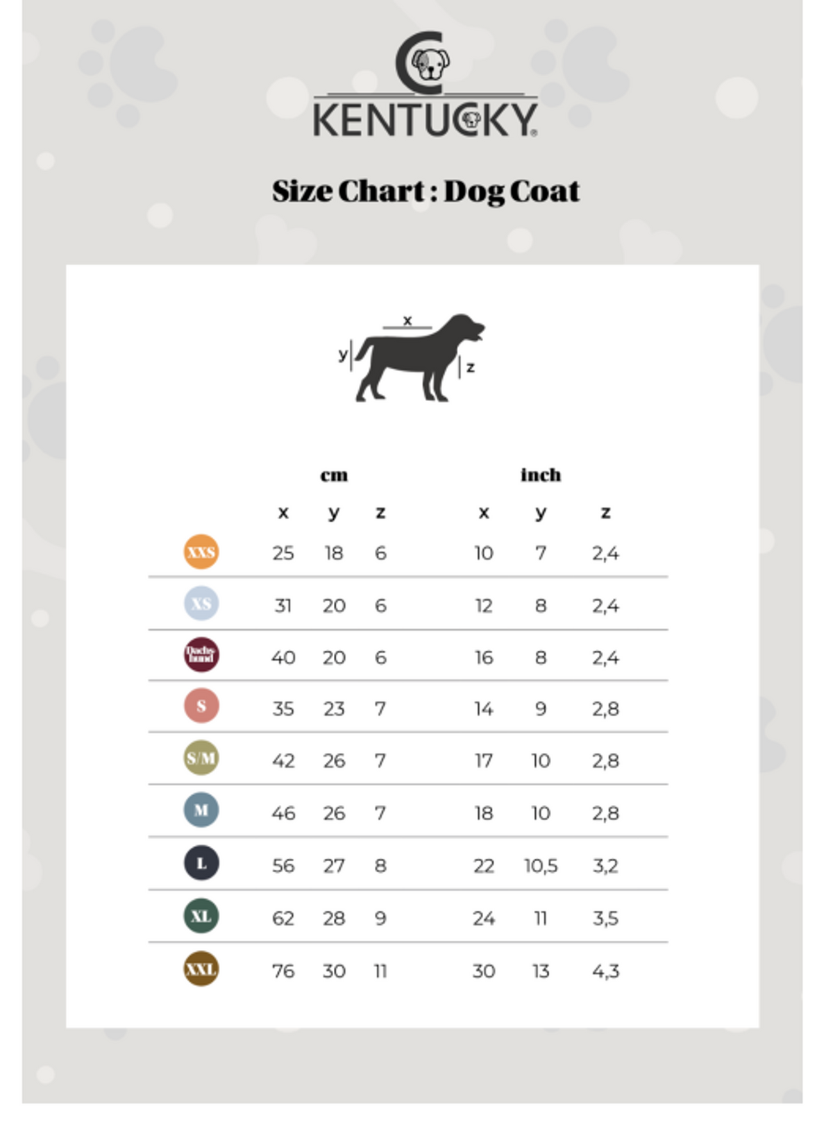 Kentucky Veste pour Chien Waterproof 160g Dusty Blue