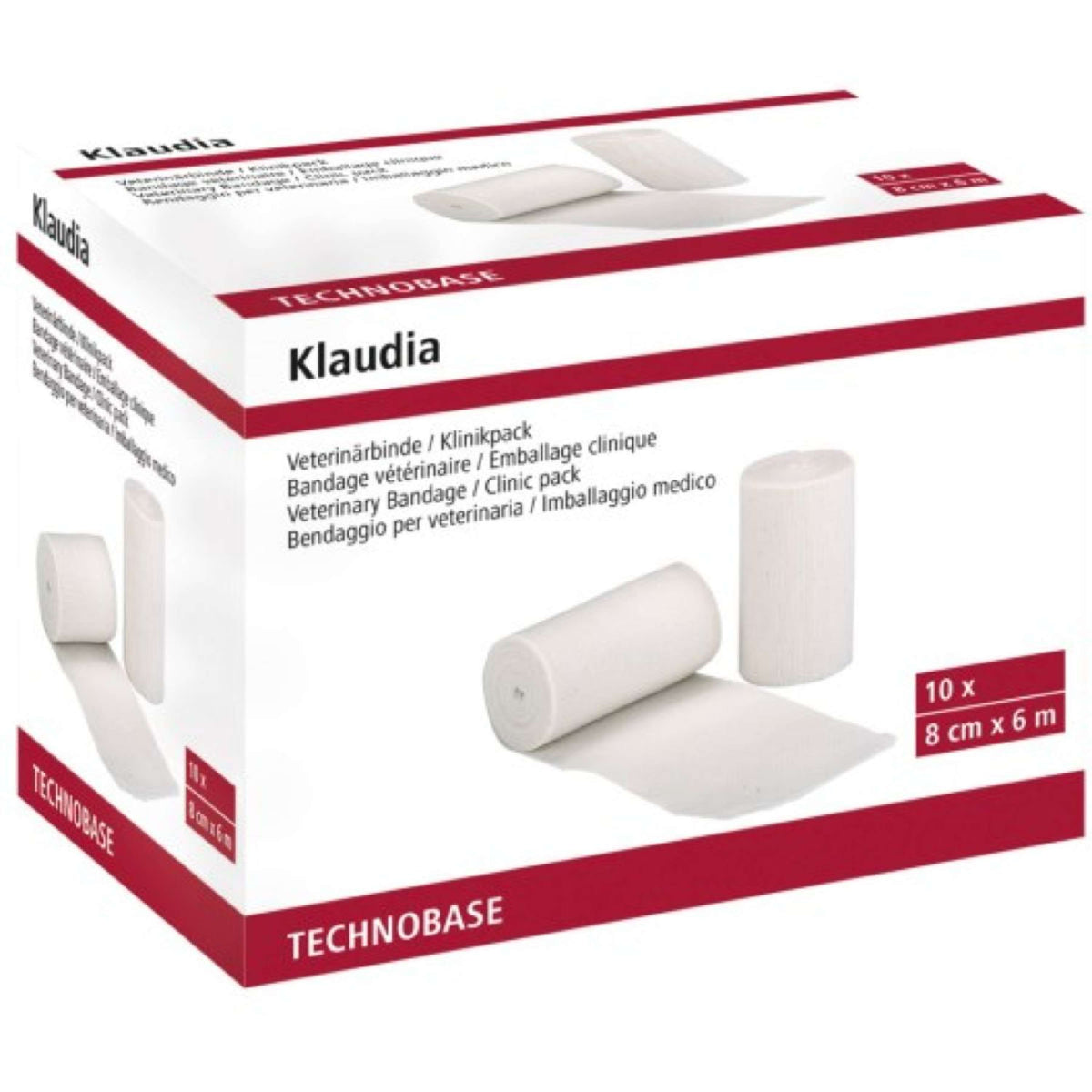 Kerbl Bandage vétérinaire Klaudia 10-pack