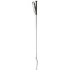 Kerbl Cravache Fibre de verre Noir-Blanc
