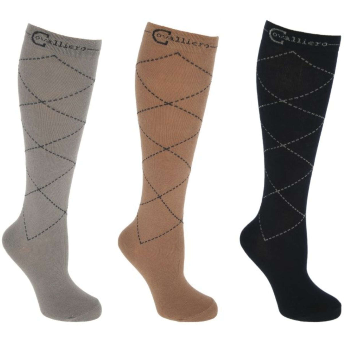 Covalliero Chaussettes Karo 3 Pièces