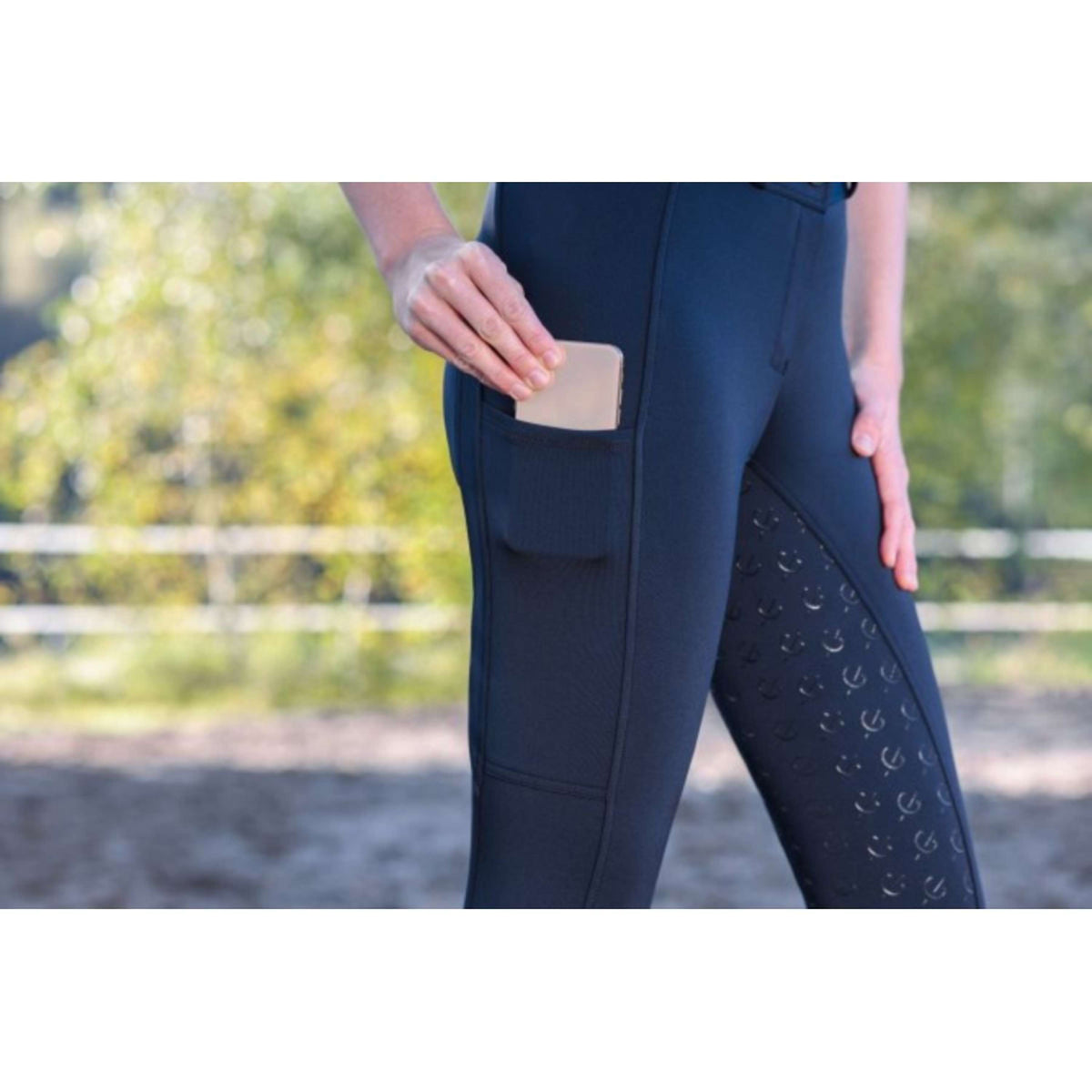 Covalliero Pantalon d'Équitation ClassicStar Marin