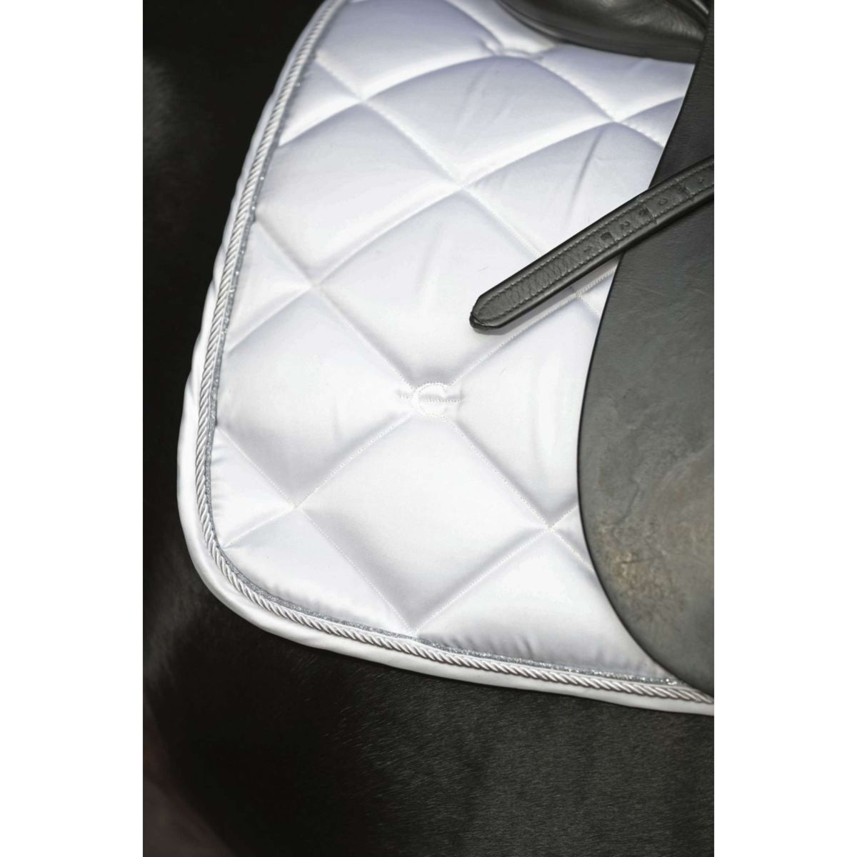 Covalliero Tapis de Selle Empara Polyvalent Blanc