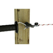 Kerbl Isolateur de Porte X³ Blister Galvanisé 6 Pièces Noir