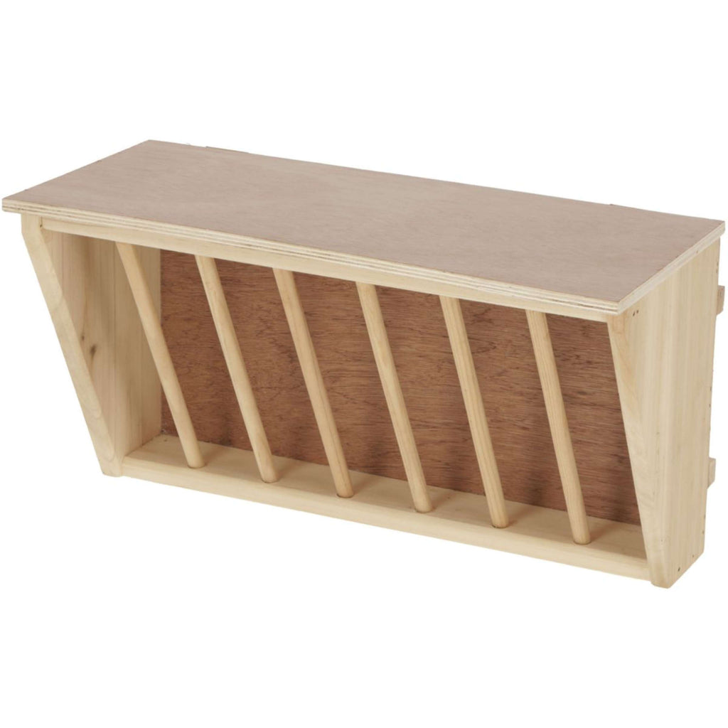 Kerbl Râtelier pour Lapin Bois avec Place Assise