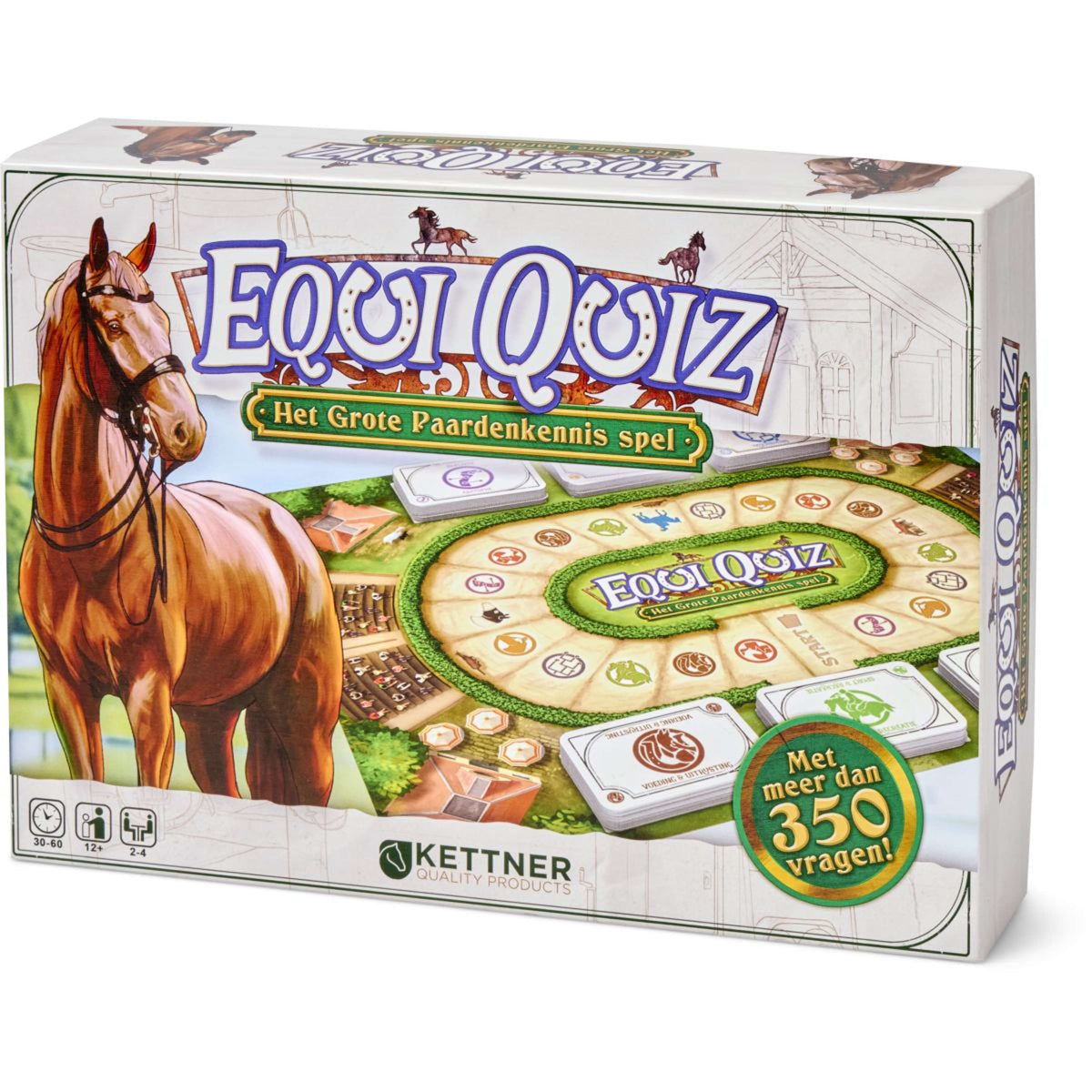 Kettner Quality Products Jeu de Plateau Equi Quiz: