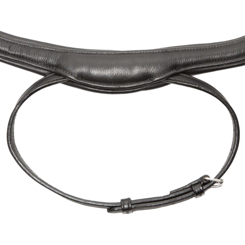 Kieffer Bridon Amy Ultrasoft Suédois avec Boucle et Noseband Noir