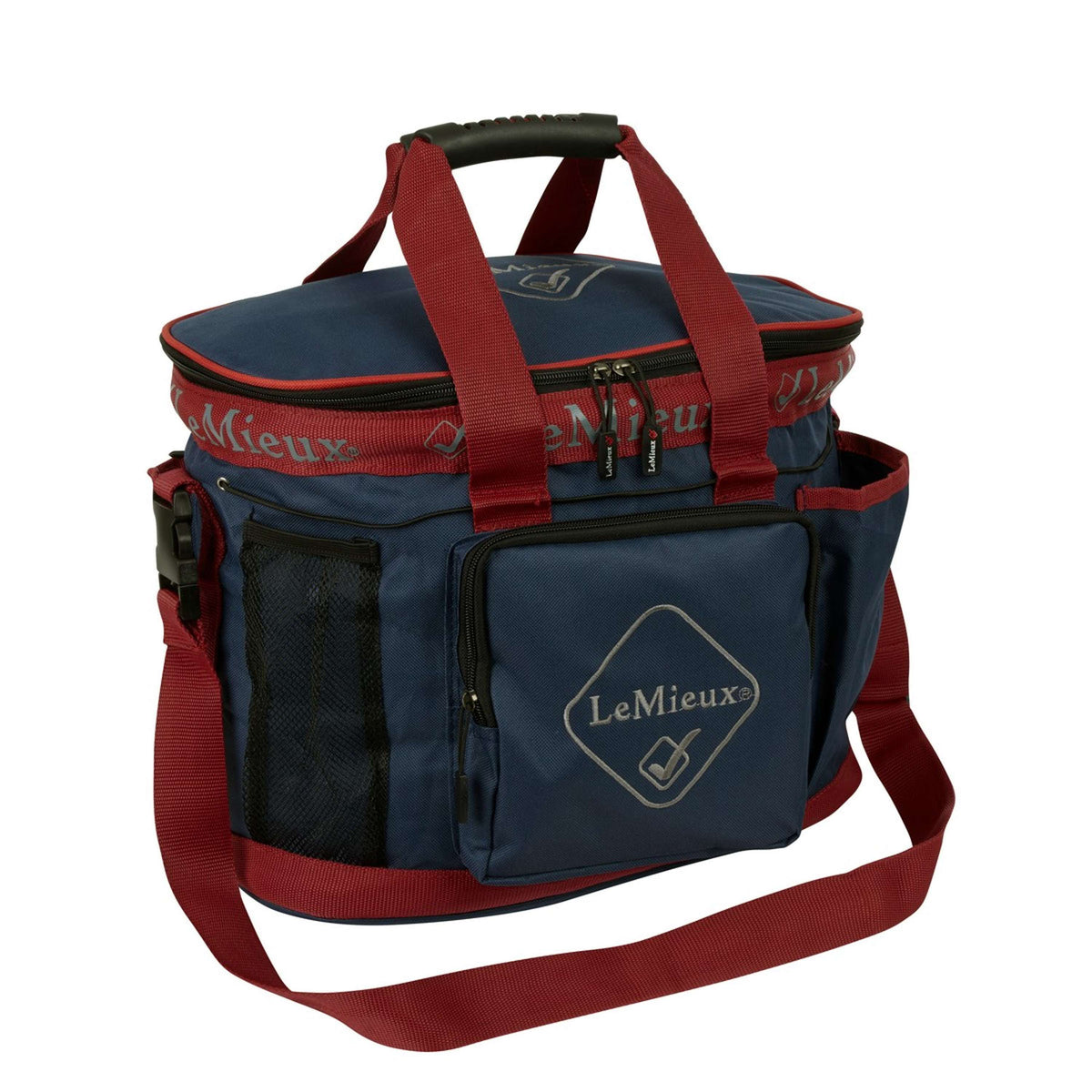 LeMieux Trousse de Pansage Marine/Rouge