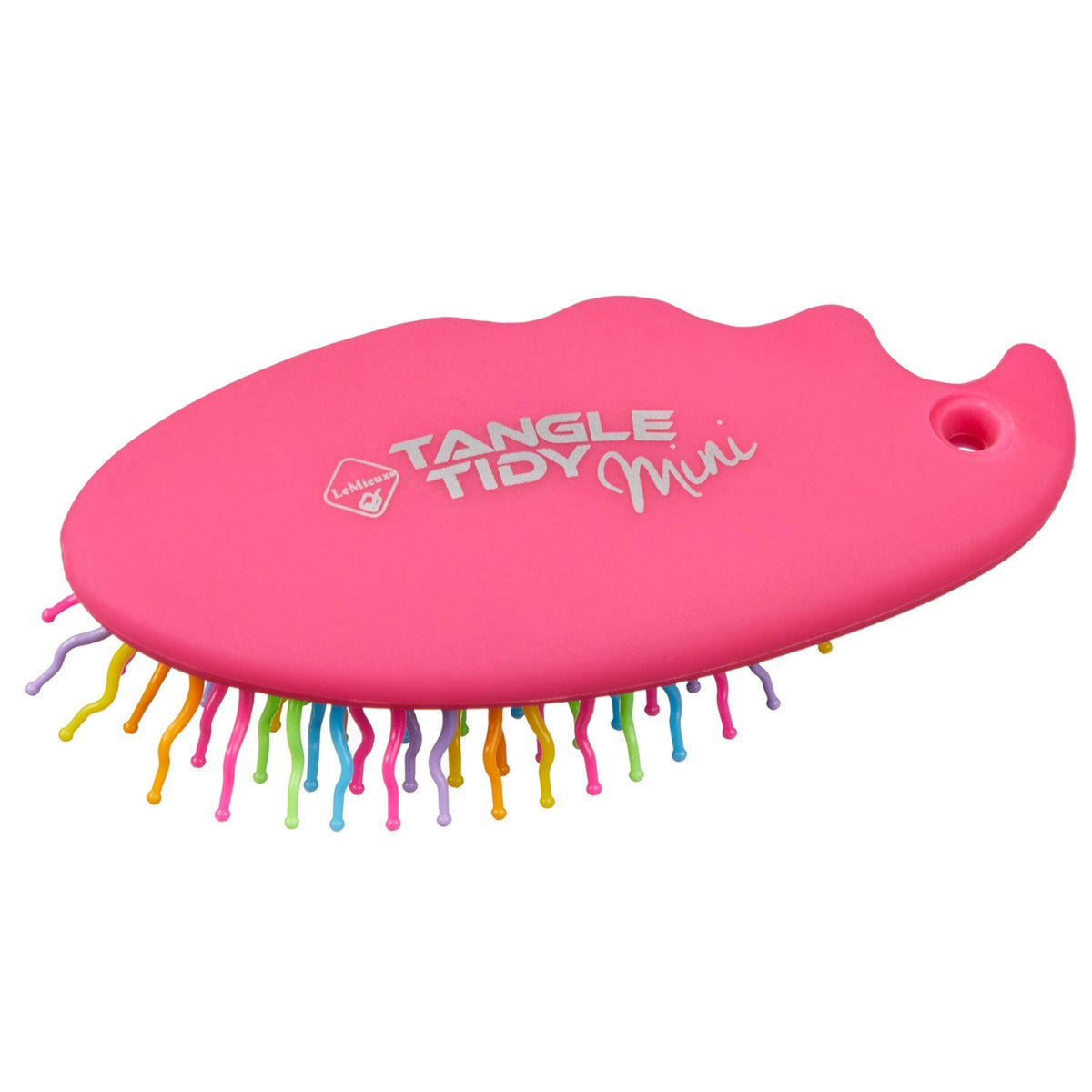 LeMieux Brosse pour Crinière et Queue Tangle Tidy Mini Rose