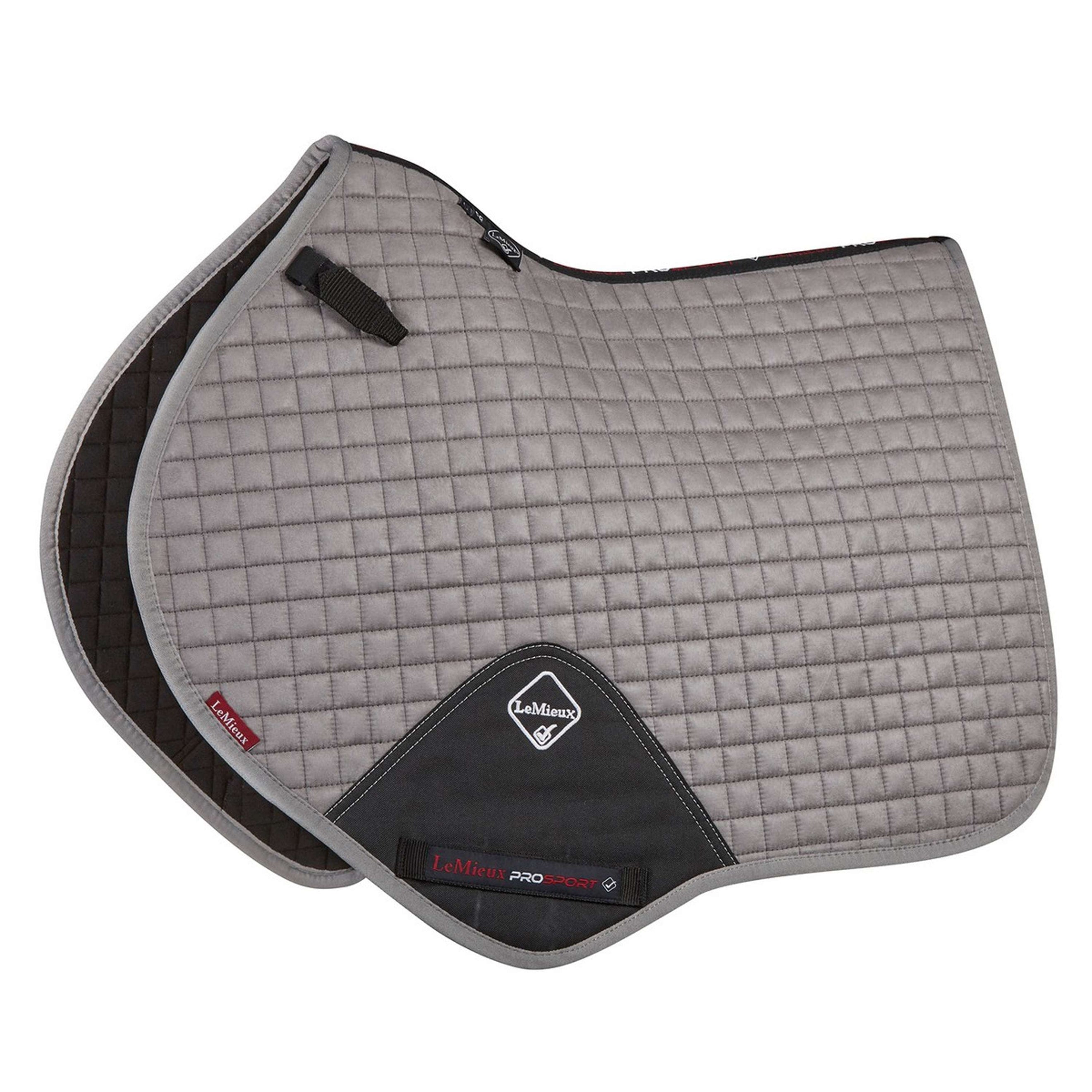 LeMieux Tapis de Selle Luxury Square CC Gris LeMieux Tapis de Selle Luxury Square CC Gris
