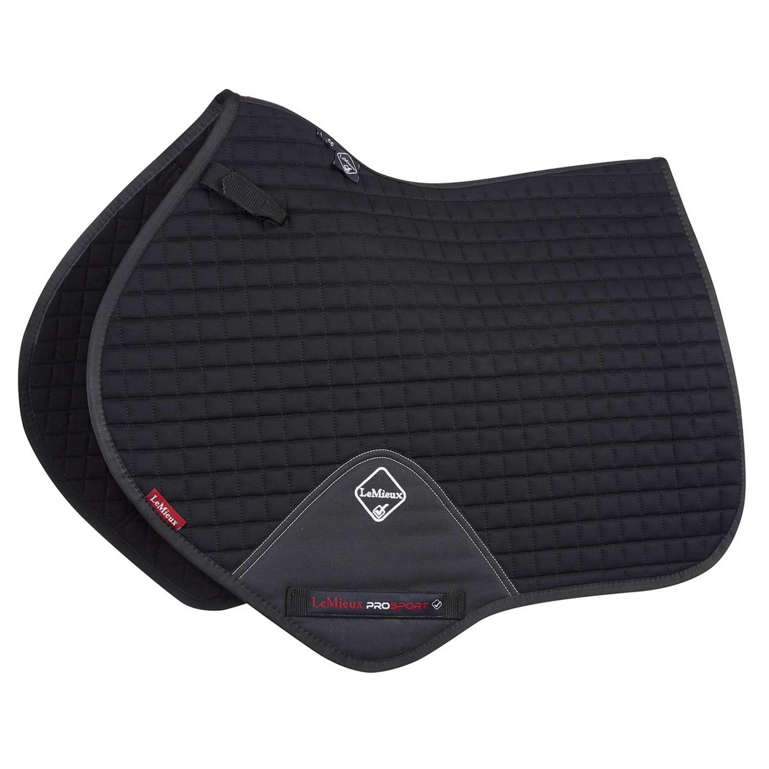LeMieux Tapis de Selle Prosport Plain Squares CC Noir LeMieux Tapis de Selle Prosport Plain Squares CC Noir
