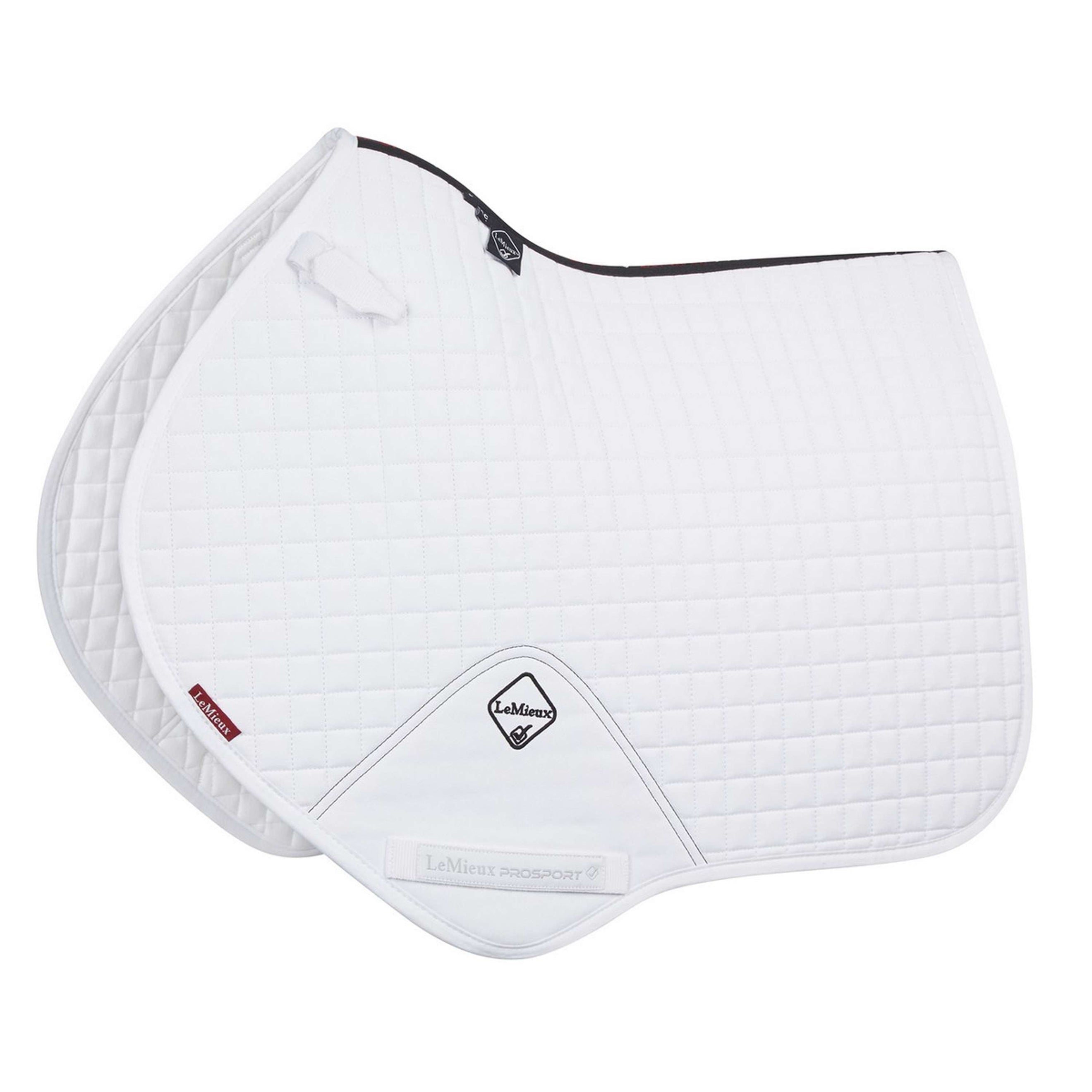 LeMieux Tapis de Selle Prosport Plain Squares CC Blanc LeMieux Tapis de Selle Prosport Plain Squares CC Blanc