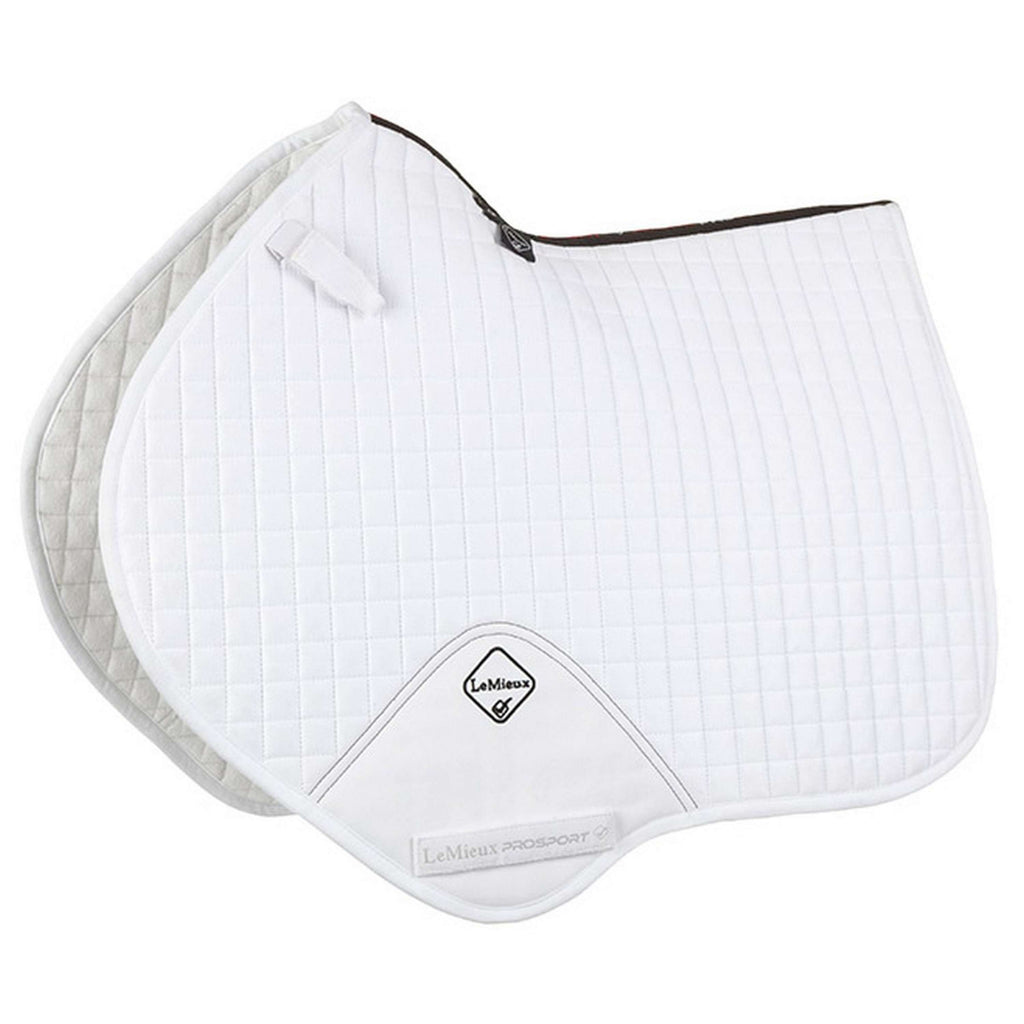 LeMieux Tapis de Selle Luxury Square CC Blanc