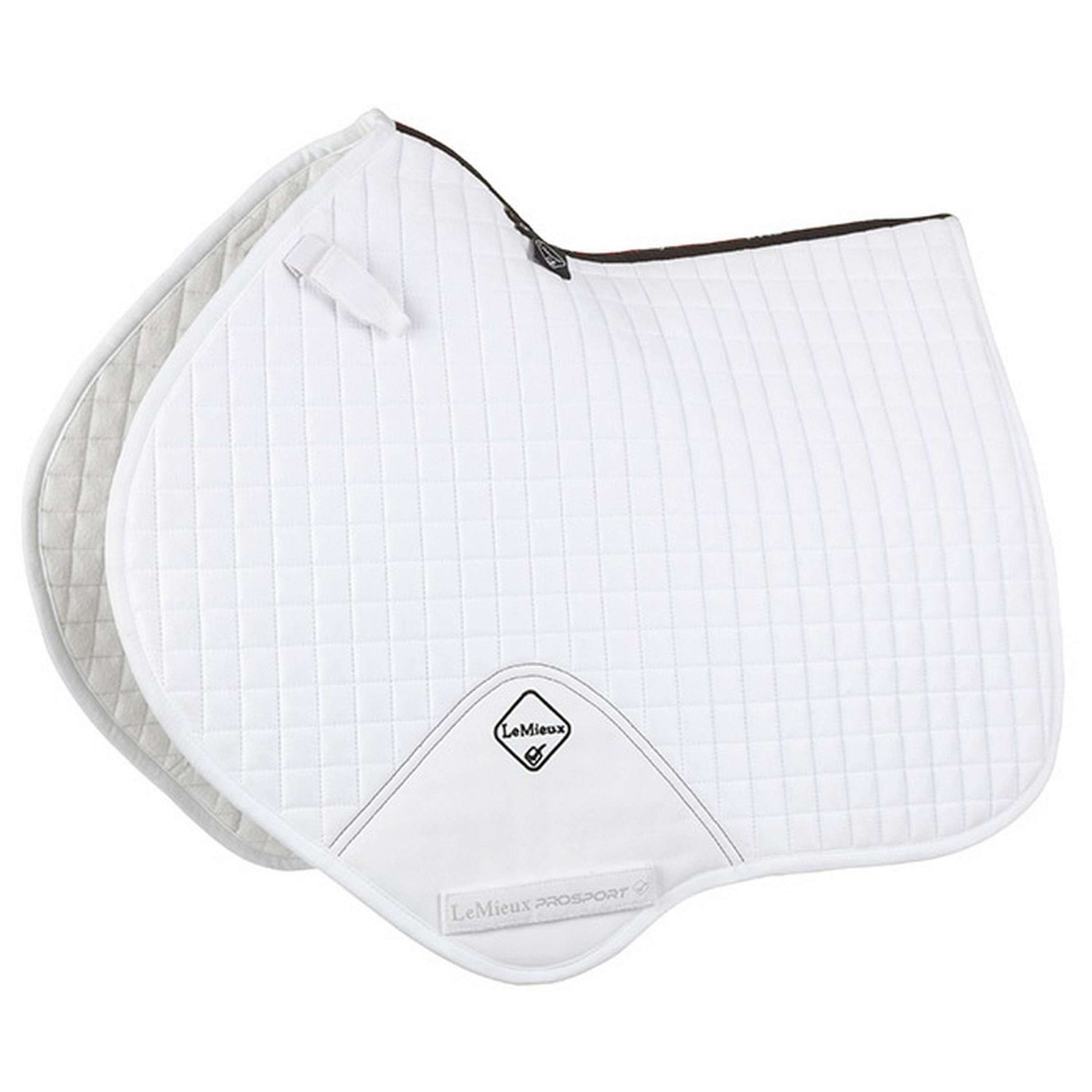 LeMieux Tapis de Selle Luxury Square CC Blanc