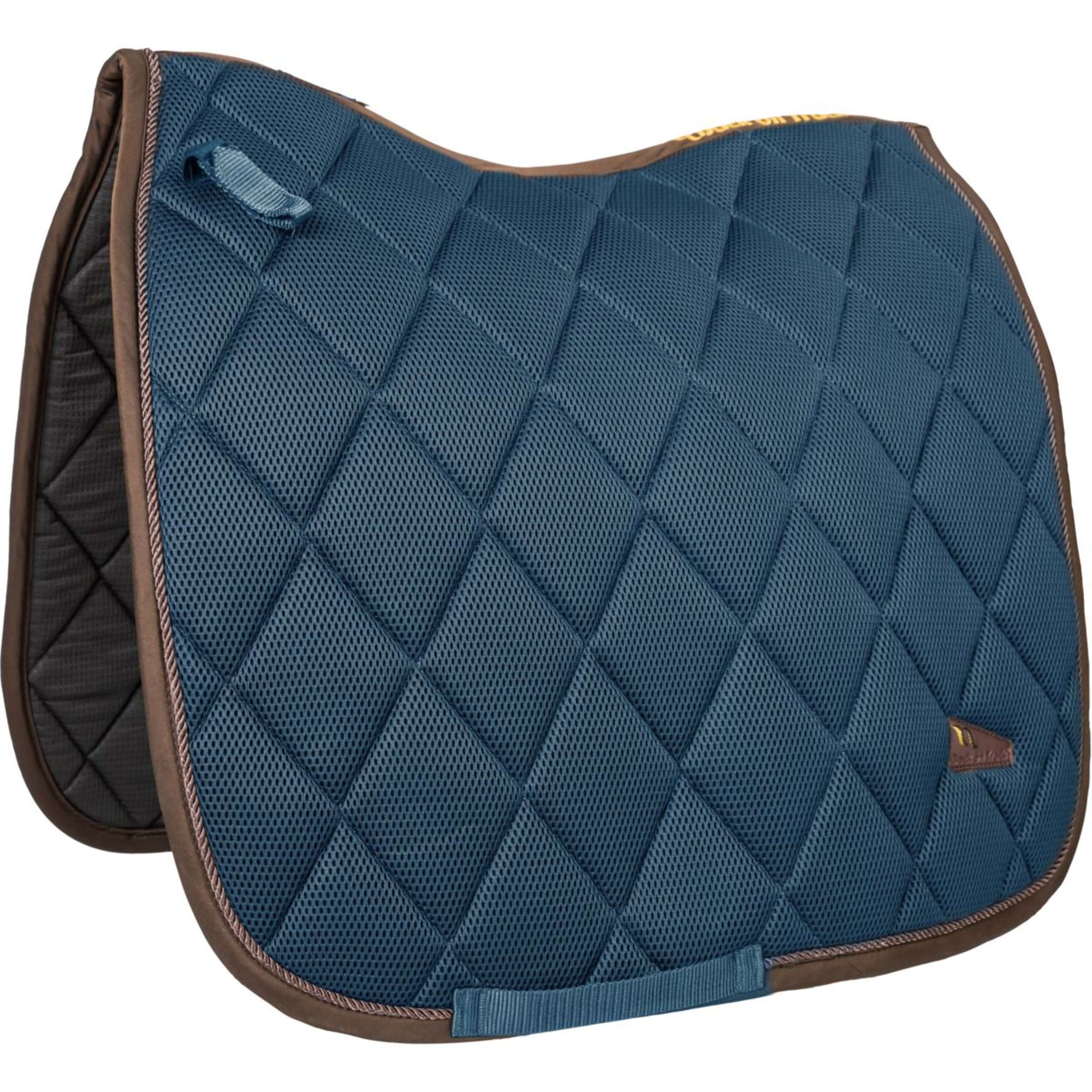 Back on Track Tapis de Selle AirFlow Dressage Bleu