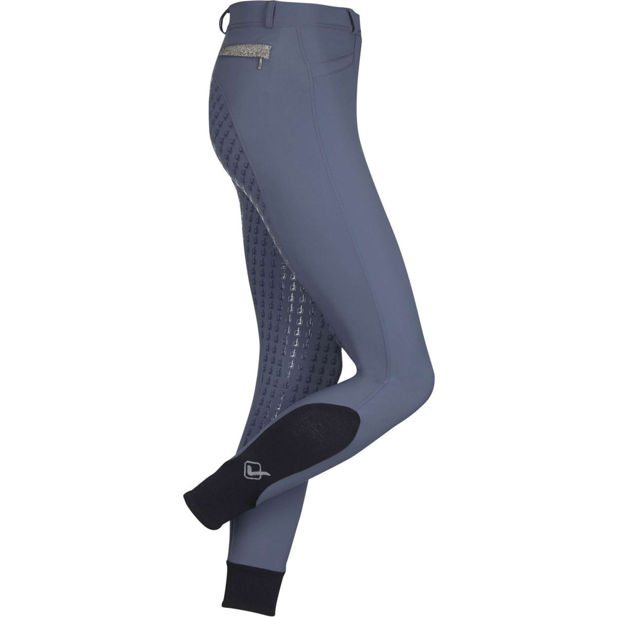 LeMieux Pantalon d'Équitation Dynamique Full Seat Ice Grey