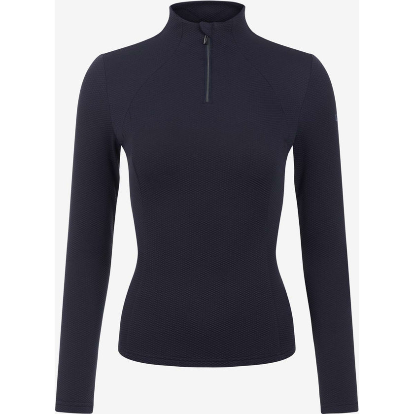 LeMieux Chemise Alice Quarter Neck Zip Marin