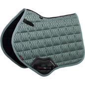 LeMieux Tapis de Selle Carbon Mesh Air Square CC Sage