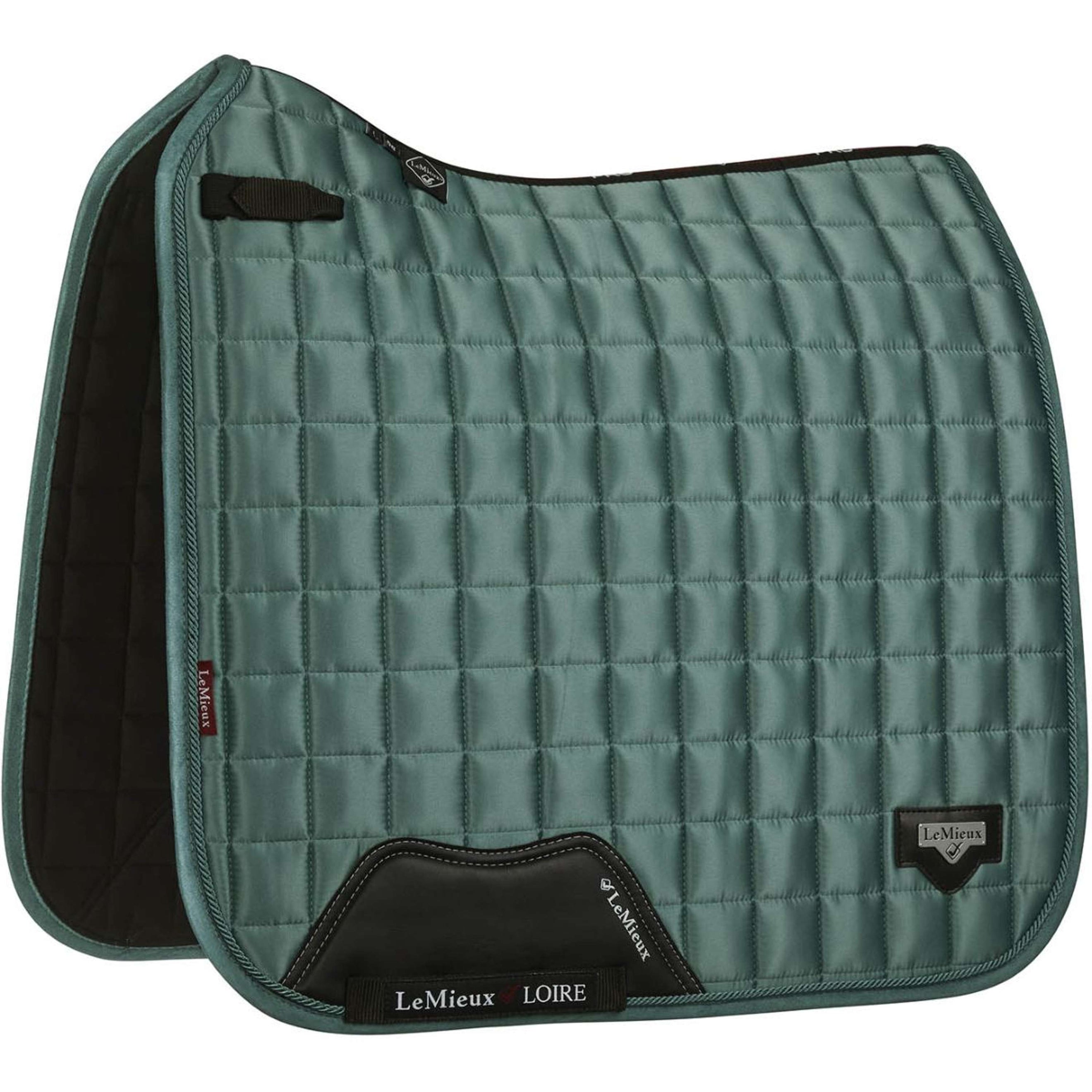 LeMieux Tapis de Selle Loire Classic Satin Square Dressage Sage