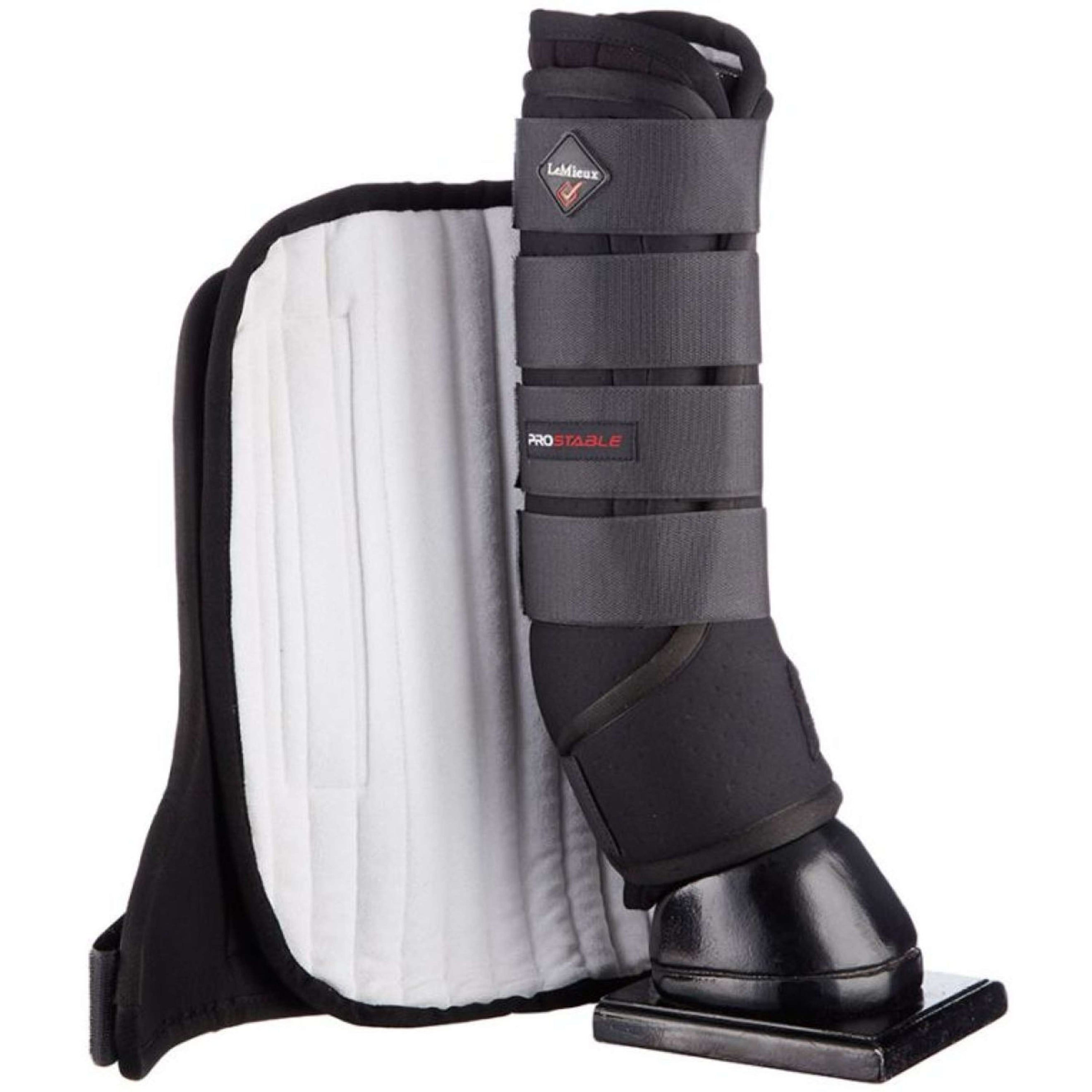 LeMieux Guêtres Stable Boot Wraps Noir LeMieux Guêtres Stable Boot Wraps Noir