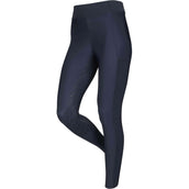 LeMieux Legging d'Équitation Pull On Silicone Fond de Peau Marin