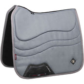 LeMieux Tapis de Selle Ultramesh Square Dressage Gris