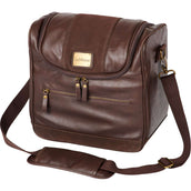 LeMieux Trousse de Pansage PU Marron