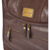 LeMieux Trousse de Pansage PU Marron