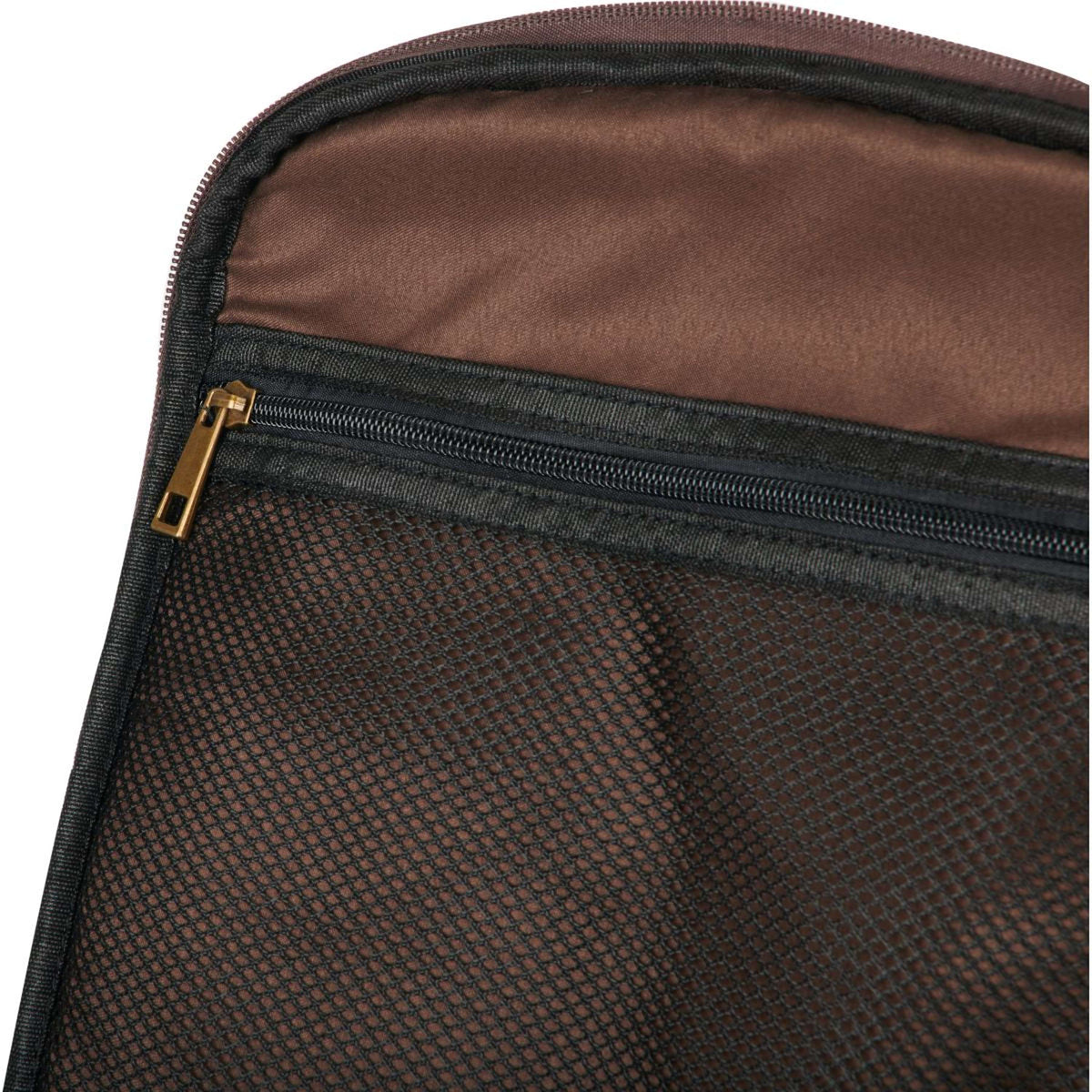 LeMieux Trousse de Pansage PU Marron