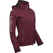 LeMieux Veste Elite Softshell Femme Bordeaux