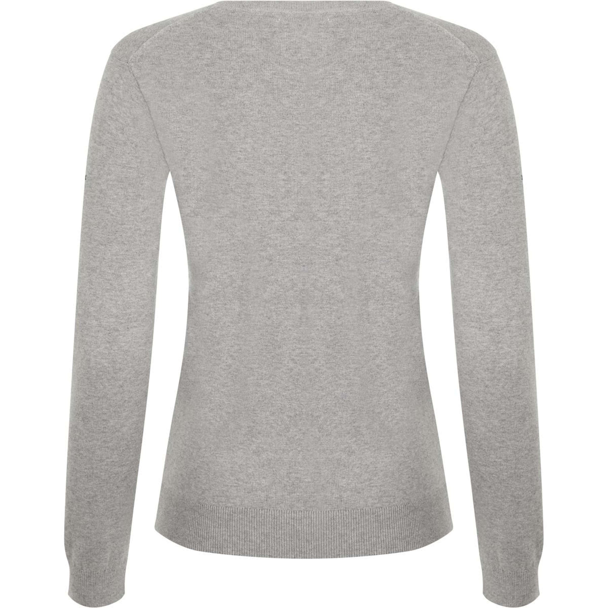 LeMieux Pull Elite V-Neck Femme Gris