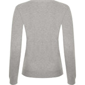 LeMieux Pull Elite V-Neck Femme Gris