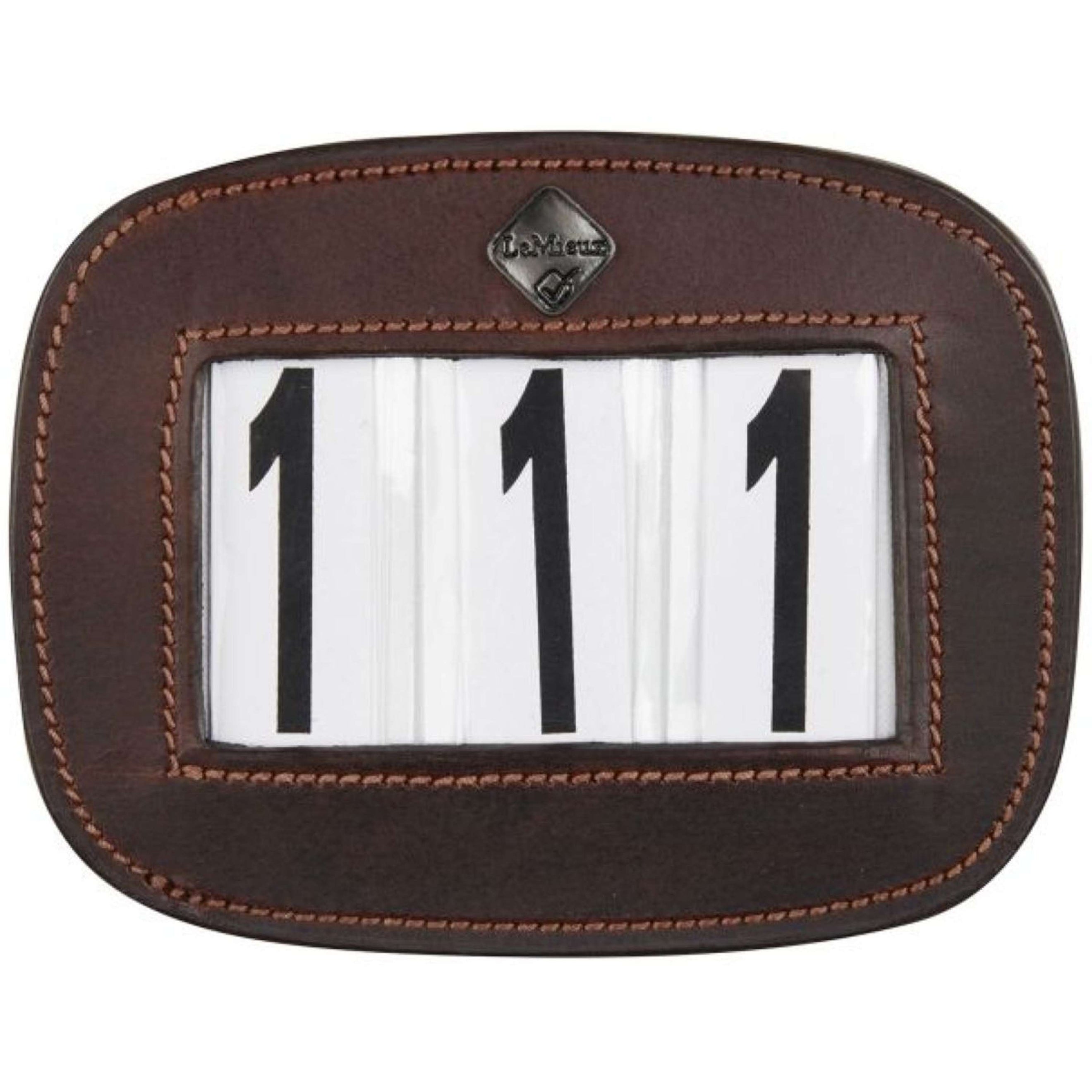 LeMieux Numéros de départ Saddle Pad Marron LeMieux Numéros de départ Saddle Pad Marron