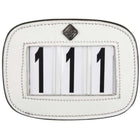 LeMieux Numéros de départ Saddle Pad Blanc