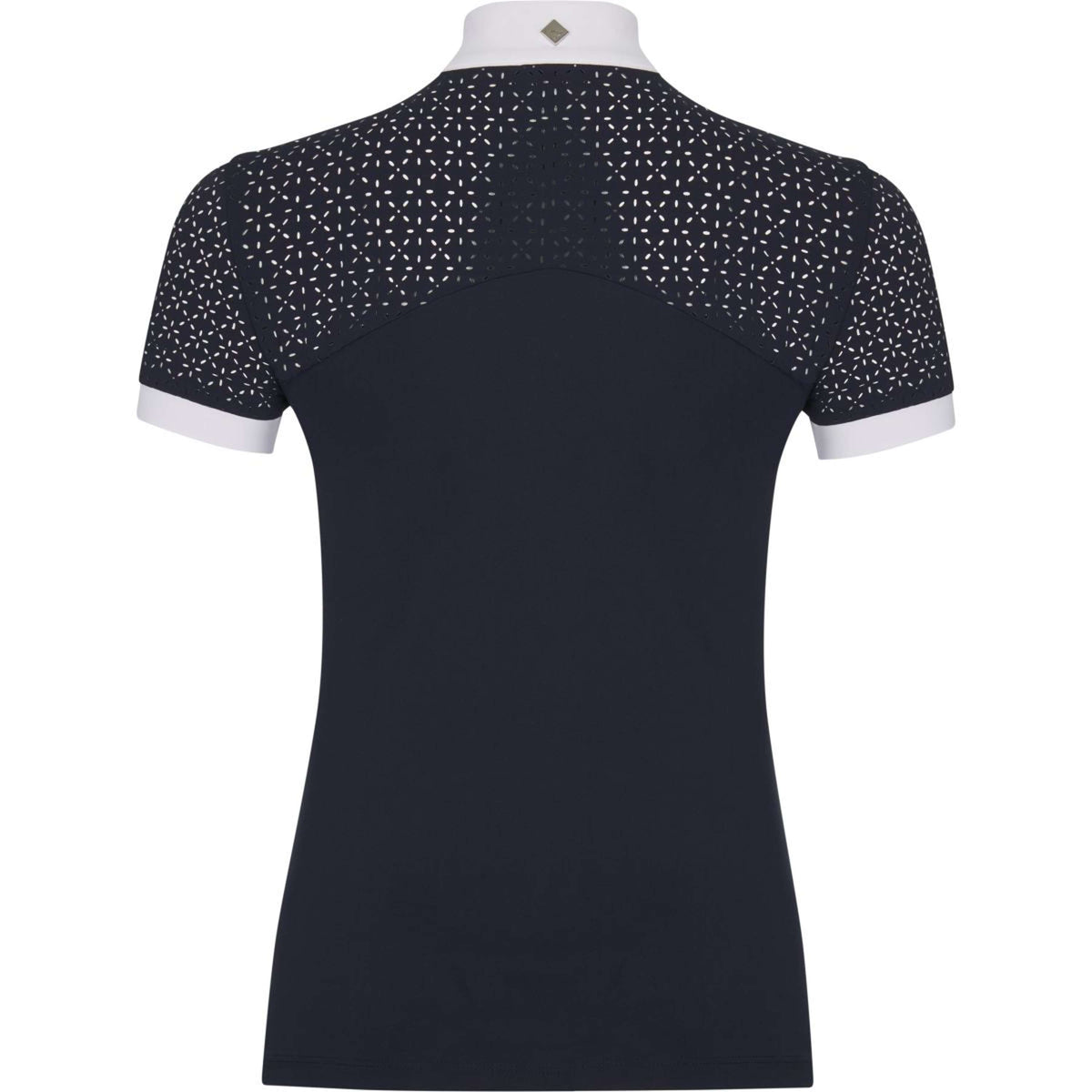 LeMieux Chemise de Spetacle Olivia Manches Courtes Marin