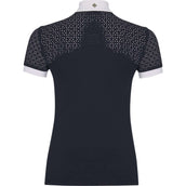 LeMieux Chemise de Spetacle Olivia Manches Courtes Marin