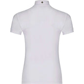 LeMieux Chemise de Spetacle Olivia Manches Courtes Blanc