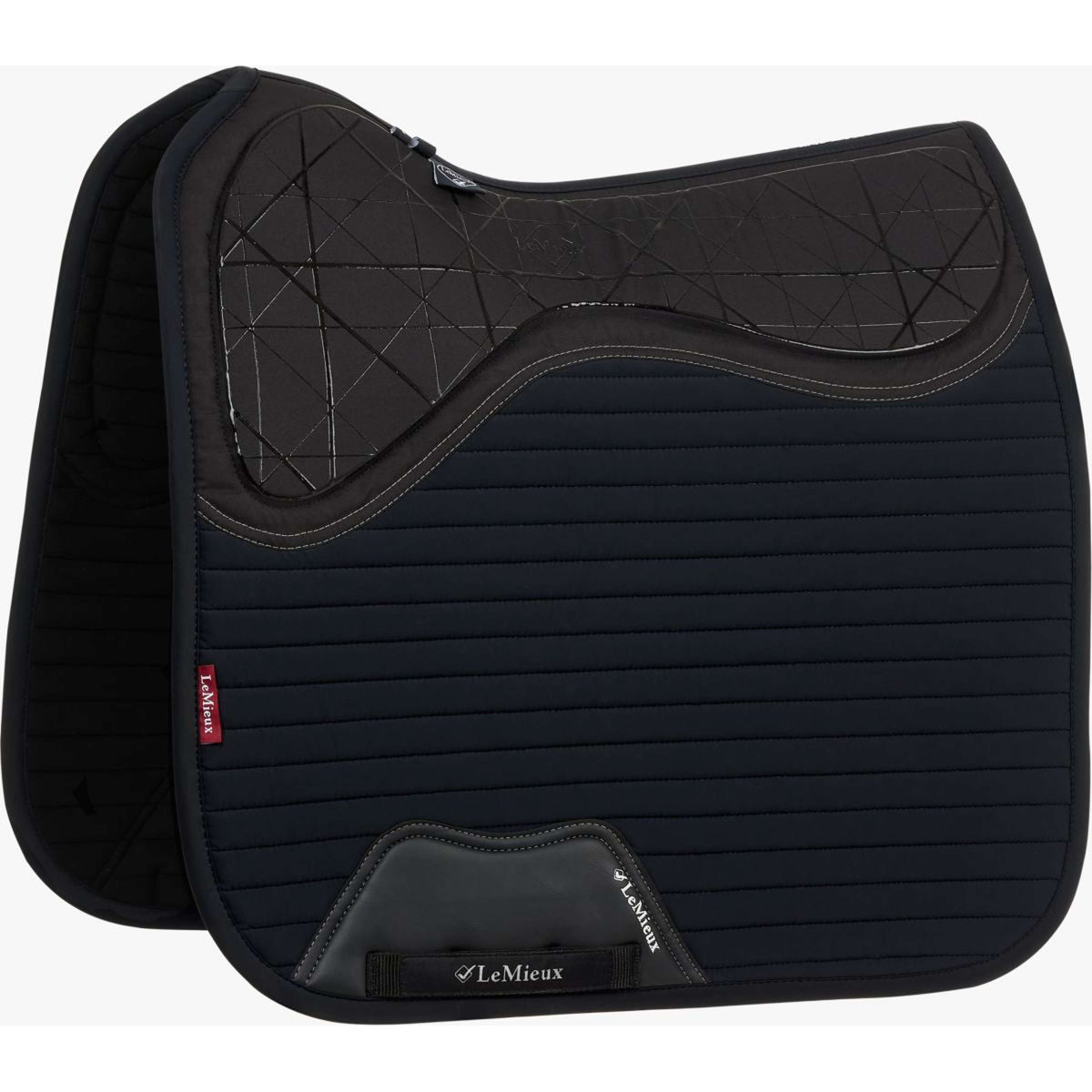 LeMieux Tapis de Selle Softshell Grip Dressage Noir