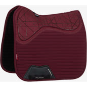 LeMieux Tapis de Selle Softshell Grip Dressage Bordeaux