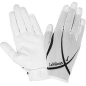 LeMieux Gants d'Équitation Soleil Mesh Blanc