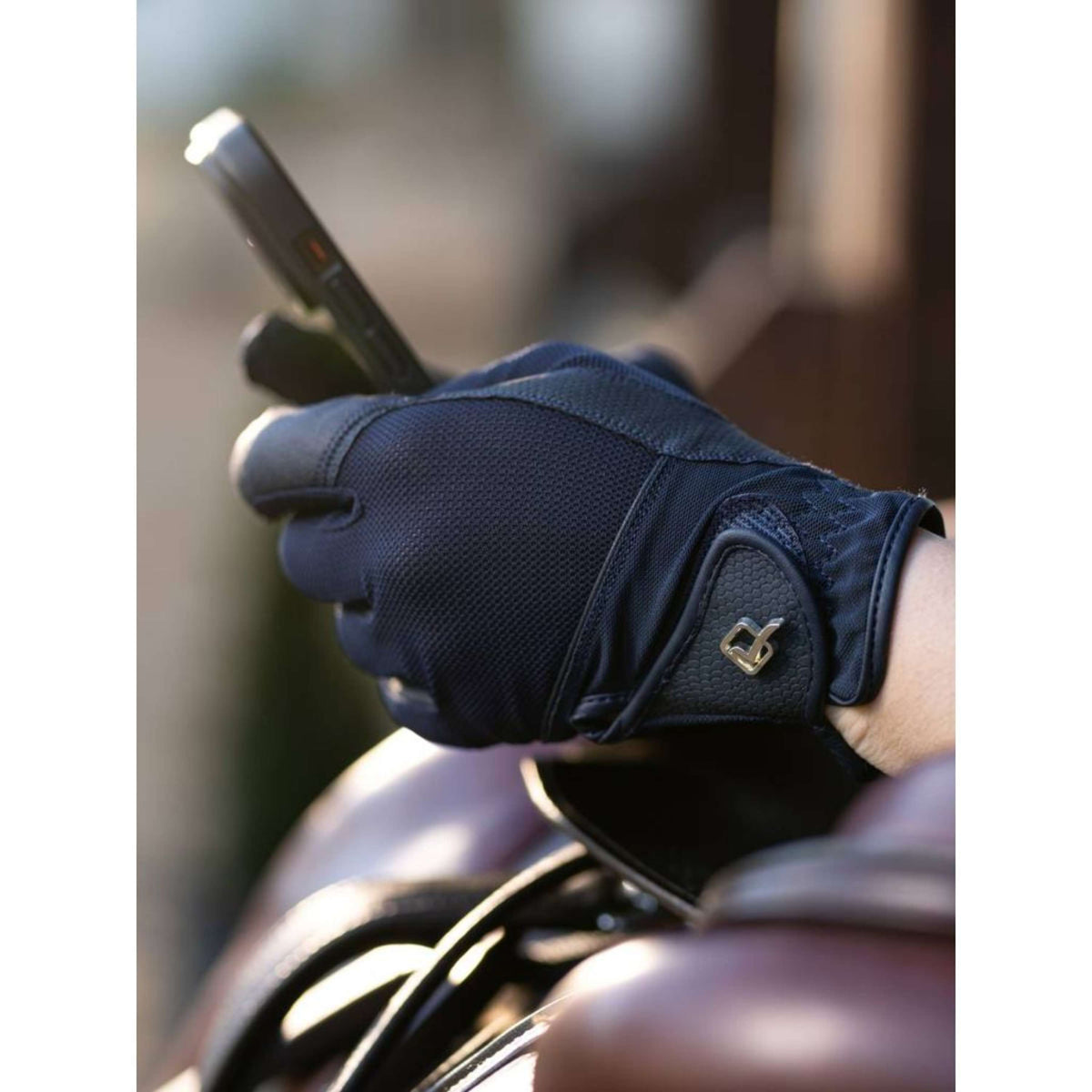 LeMieux Gants d'Équitation Pro Mesh Marin